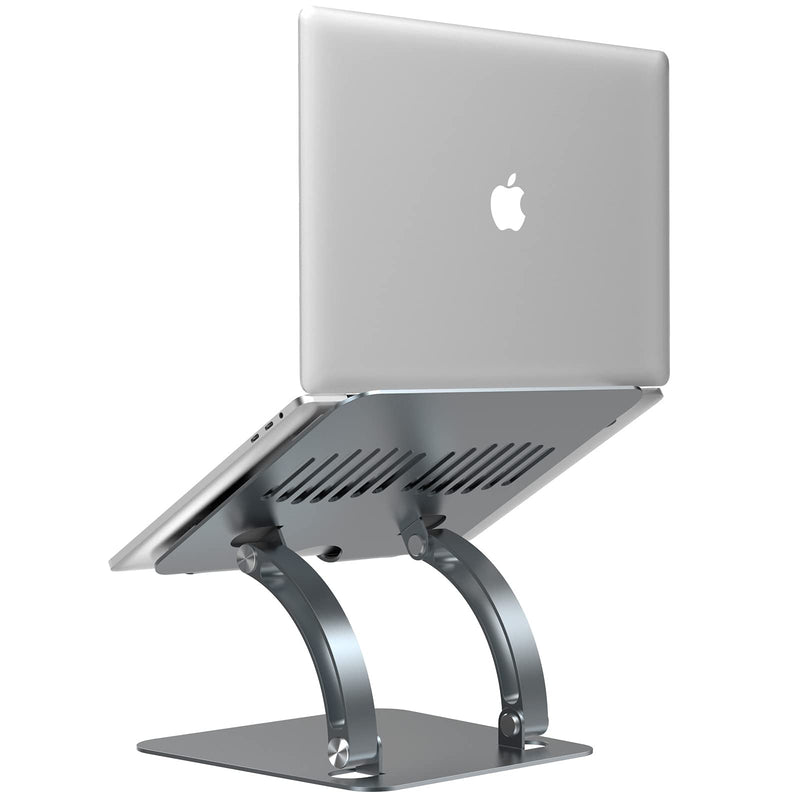 Laptop Stand, Computer Stand for Desk, Ergonomic Aluminum Laptop Holder Compatible with MacBook, Air, Pro, Dell XPS, Samsung, All Laptops 11-16" -Space Grey