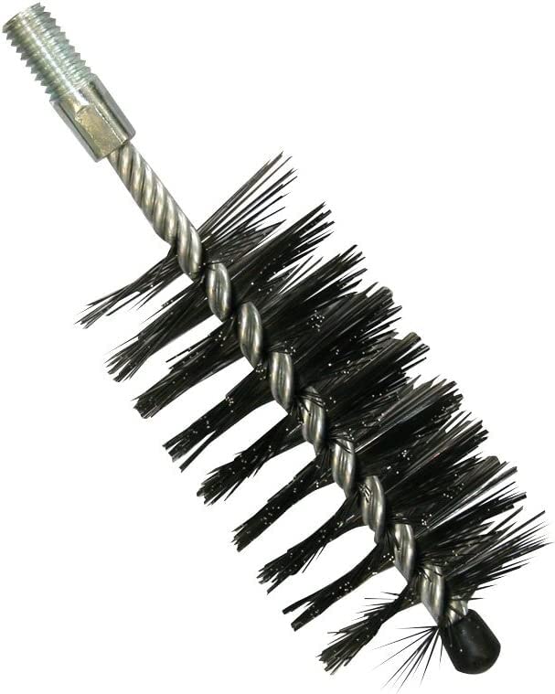 FIREFIX 2036/2 Steel Wire Stove Pipe Brush with M12 Male Thread 50mm Diameter