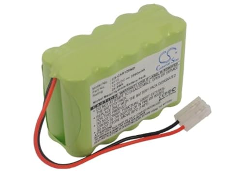 TCTK Batteries Compatible with [Cardiette] Cardioline ECG Recorder AR1200, Cardioline ECG Recorder AR1200 View FC1400, Cardioline ECG Recorder AR1200ADV, for [CardioRapid] K360 Replaces 110176, for