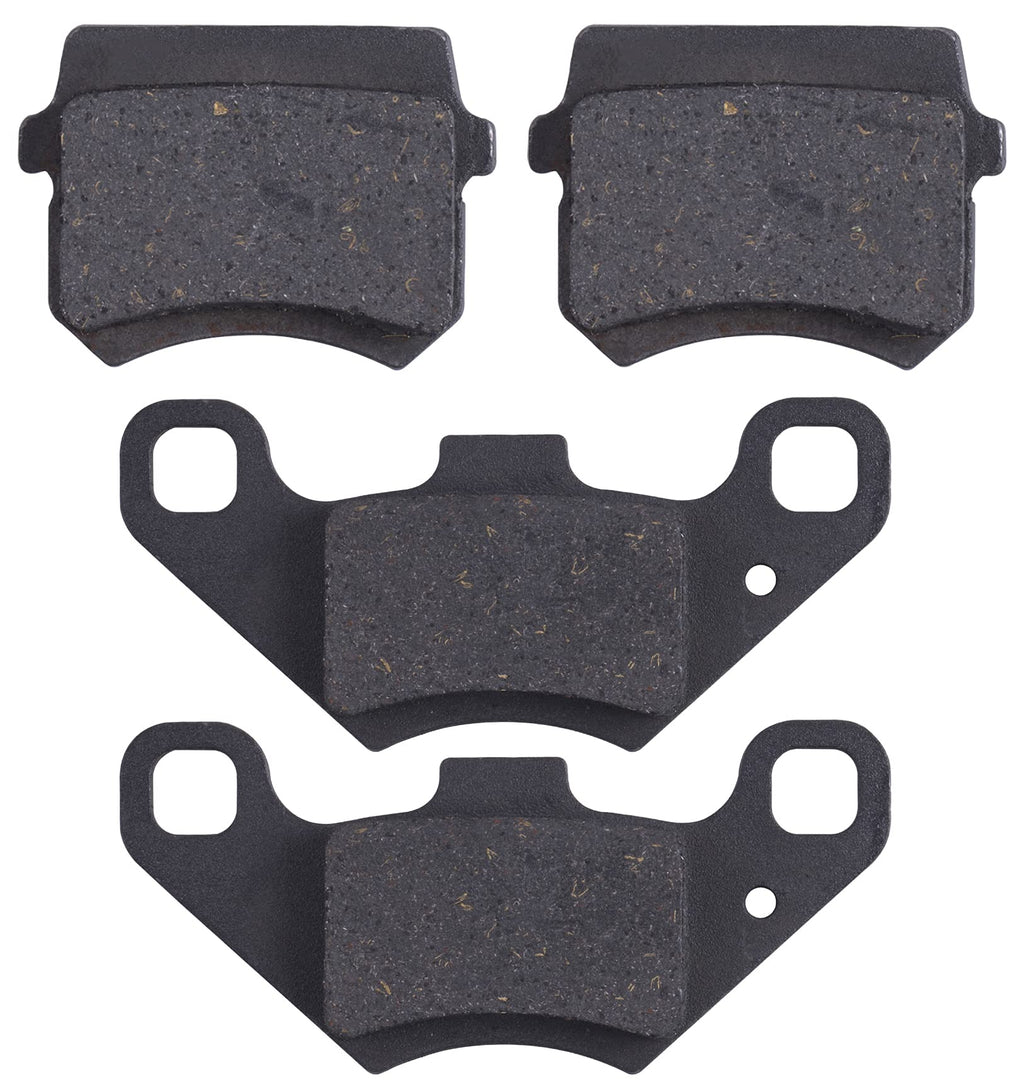 Disc Brake Pads Compatible with 50cc 70CC 90 cc 110 cc 125cc Taotao SunL JCL Coolster Kandi Supermach Tank Kandi Kinroad BV Powersports DongFang ATVs Go karts Quad 4 Wheeler 2 Pair