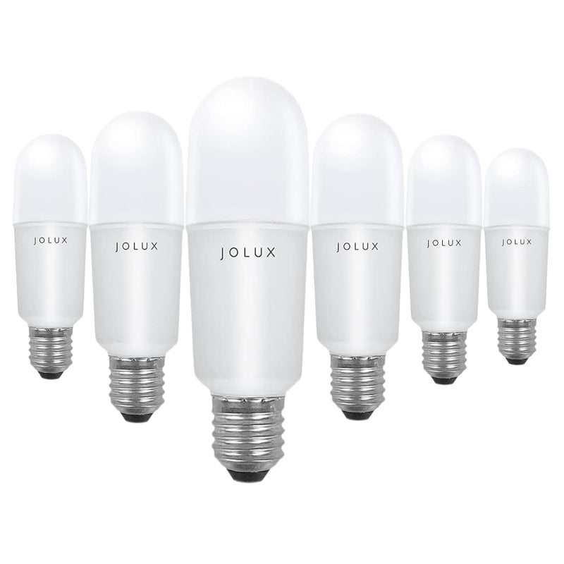Jolux led Stick Lights for Enclosed Fixture,Led bulbs100 Watt Equivalent,2700K Soft White,1500 LM,E26 Medium Screw Base,High Lumen Light Bulb,Non-Dimmable, 6 Count (Pack of 1)……… Soft White(2700k)