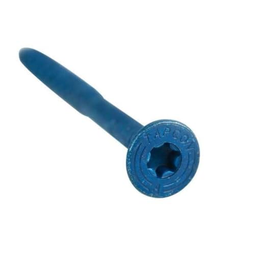 Tapcon 1/4" x 3-1/4" Star Torx Head Concrete Anchor Screws 3191407V2 | 100 Pack | Drill Bit Included 3-1/4"