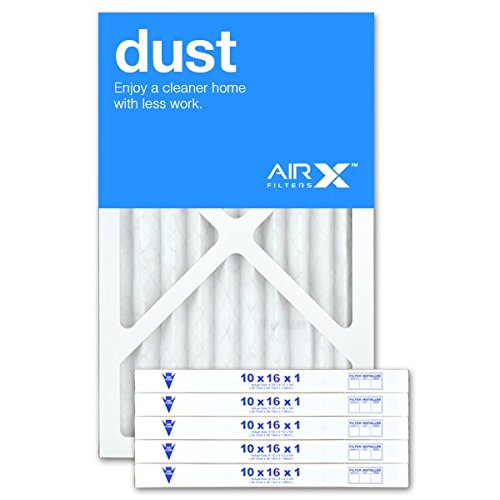 AIRx Filters 10x16x1 Furnace & AC Filter MERV 8 Dust 6-Pack