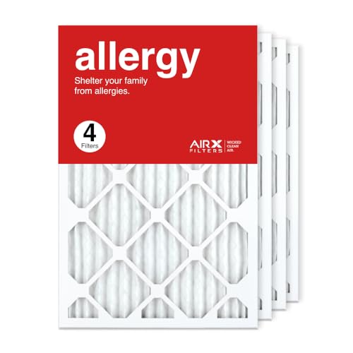 AIRx Filters 16x25x1 Furnace AC Filter MERV 11 Allergy 4-Pack