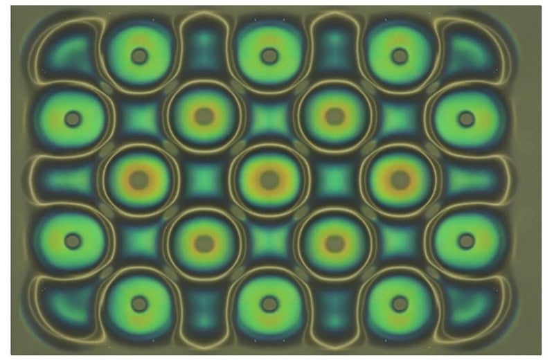 Magnetic Field Viewing Film 6"x4", Magnetic Flux Display, Magnet Pattern Detector, Scientific Project Teaching, Reusable and Automatic Recovery - Olive 6"x4"