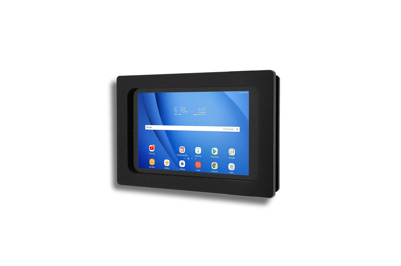 TABcare Security Anti-Theft Acrylic VESA Enclosure for Samsung Galaxy TAB S9+ S8+ S7+ 12.4, S7 FE & S9 FE+ with Wall Mount Kit (Black, TAB S9+ S8+ S7+ S7 FE S9 FE+ 12.4) Black TAB S9 FE+ S7 FE S9+ S8+ S7+ 12.4