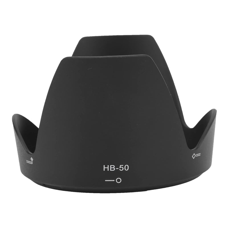 Lens Hood, HB‑50 Reversible Camera Lens Hood Lens Sun Shade Replacement, for AF‑S 28‑300/3.5‑5.6G ED VR Lens