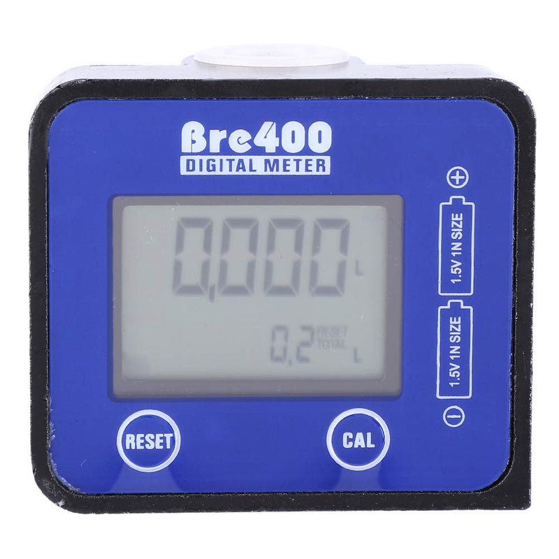 Fuel Oil Flowmeter, High Precision Digital Flow Meter, Diesel, Aluminum Alloy Pipeline Flow Gauge, 1/2 Inch LCD Display, Flow Meter, High Precision