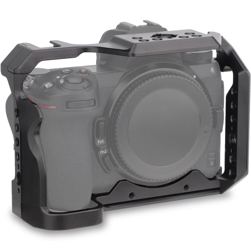 Leftfoto Camera Full Cage for Nikon Z6II Z7II Z6 Z7 Z6ii Z7II Mirrorless Protection Frame Rig with Arca Base,Video Cage for Vlog Video Shooting
