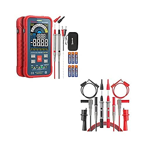 AstroAI Smart Digital Multimeter 10000 Counts + Multimeter Test Leads Kit