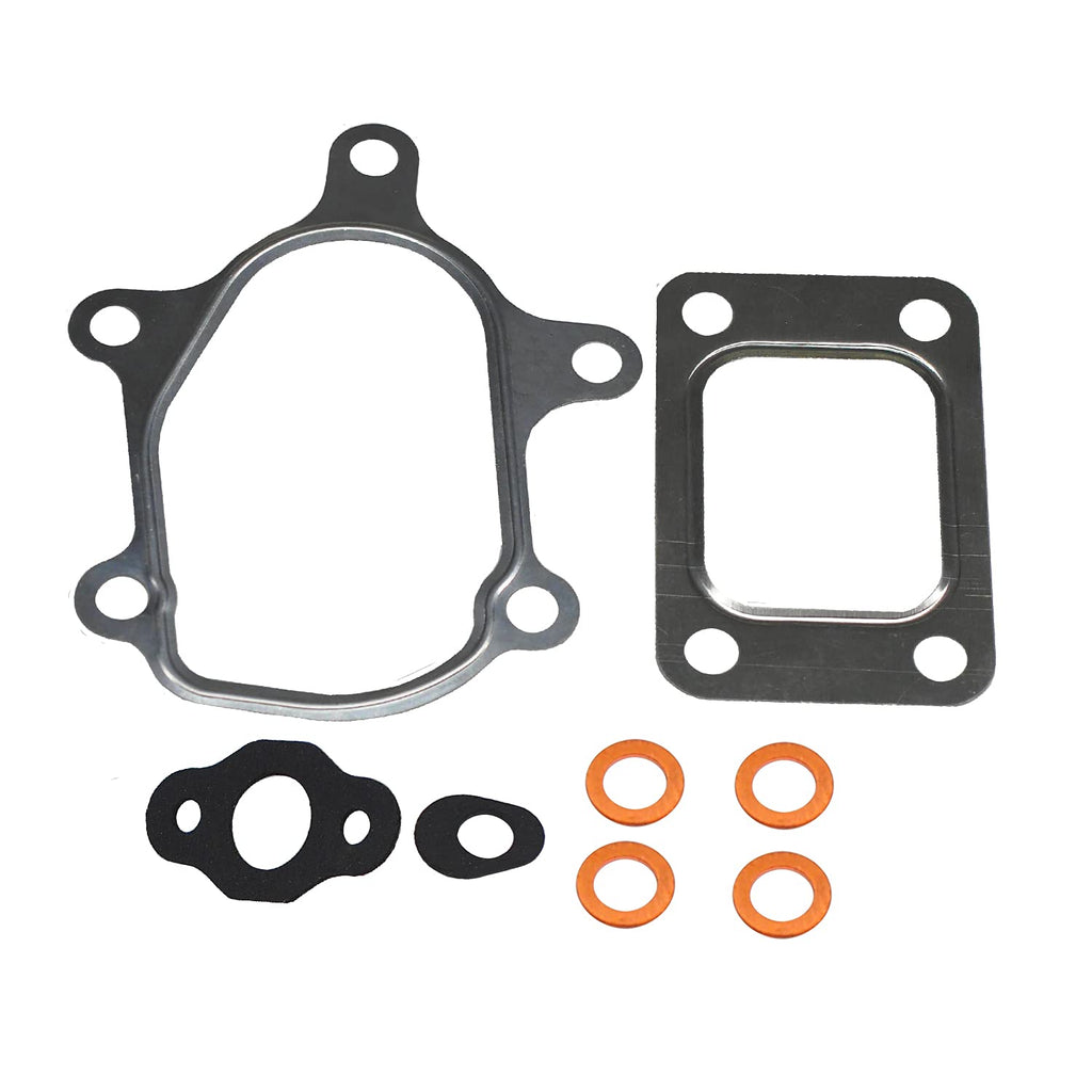 T25 GT25/GT28 TB25 TB28 Turbo Stainless Steel Gasket kit Compatible with Garrett Fit for GT2871 GT2860 GT2876 OE 215049 5 Bolt Gasket OE 210230 Turbocharger