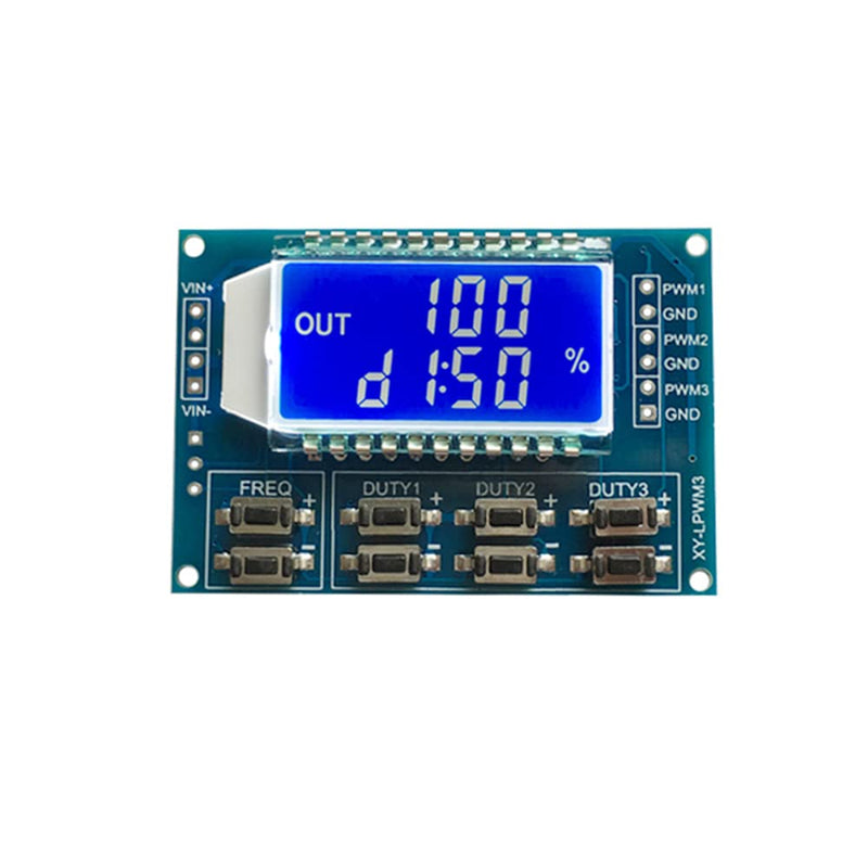 DollaTek PWM Signal Generator Pulse Rate Tactile Cycle Setting Module Adjustable Rectangular Wave Rectangular Wave Signal Source