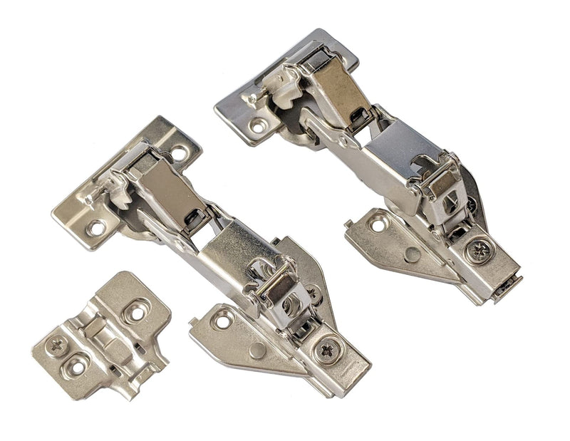 2 of Clip-on Soft-Close Hinge for Corner Lazy Susan Hinges Full Overlay Concealed for Corner Cabinet Lasy Susan Hinge (165 Degree) 165 Degree