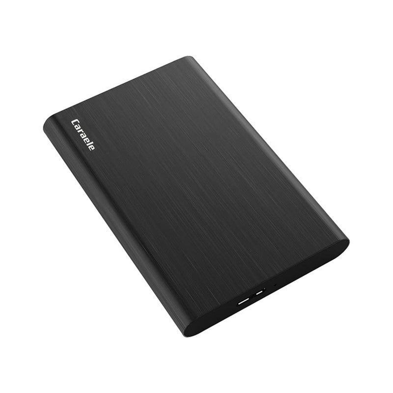 500GB Ultra Slim Portable External Hard Drive USB3.0 HDD Storage Compatible for PC, Desktop, Laptop, MacBook, Chromebook, Xbox One, Xbox 360, PS4 (Black) 500GB Black