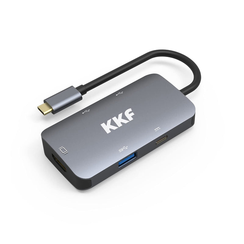 USB C Hub HDMI Adapter, 5 in 1 USB C to HDMI 4K USB 3.0 for Laptop PC Apple MacBook Pro, iMac Pro Chromebook XPS Windows Samsung