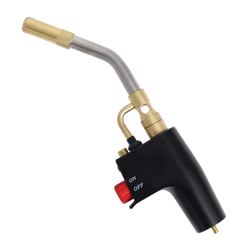 Trigger-Start Torch Head TS4000, High Intensity Flame Torch, MAPP/Propane Gas Torch Kit with Instant on/off Trigger for Light Welding, Soldering, Brazing, Heating, Thawing and More 1