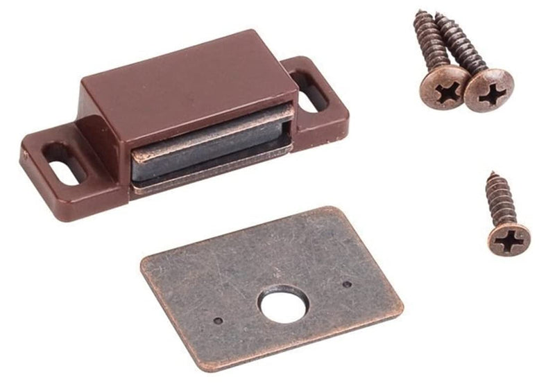 MPJ Single Magnetic Catches Brown/Antique Copper Retail Pack (30) 30