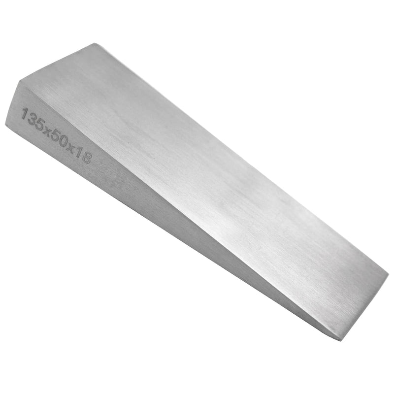 WEDO Stainless Steel Flange Wedge,Pipefitting Welding Tool,Rust-proof,Corrosion Resistant,High Hardness,13 x 32 x 180mm(1/2" x 1-1/4" x 7") 13 x 32 x 180mm(1/2" x 1-1/4" x 7")