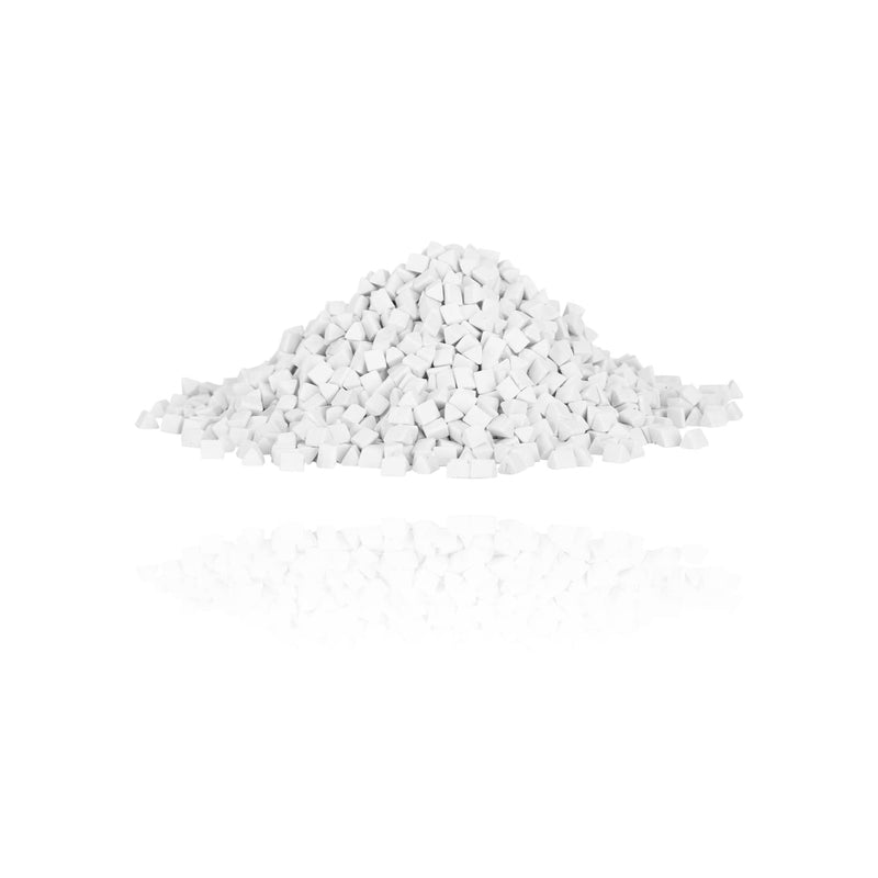 4 mm Ceramic Grinding Body, 500 g Polishing Granules Triangle Ceramic Filling Media Abrasive Polishing Ceramic Triangle Abrasive for Use in Vibrating Tumblers or Rotating Tumblers