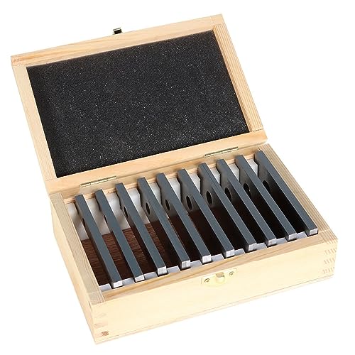 10-Pack 1/8In Thick 4In Long Steel Parallel Set .0002In Hardened Precision Machinist Tools