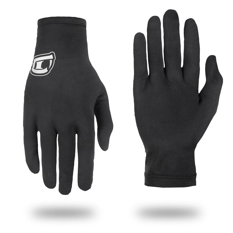 BORLENI Glove Liners - Lightweight Riding Gloves Liners for Motorcycle,Cycling Hiking,Sporting,Driving,Running,Skiing for Men Women Black