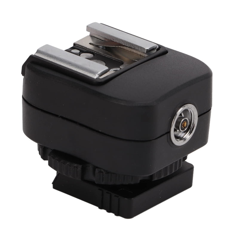 Hot Shoe Adapter, with Extra PC Sync Connection Port, Hotshoe Adapter, for A73 A9 Series Camera to for Flash