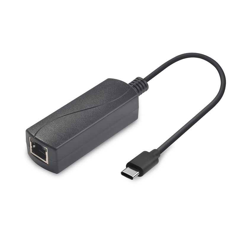 REVOTECH PoE to USB C Adapter Converter, Convert POE to Output 5V/2A Type-C with Ethernet, IEEE802.3af with 10/100Mbps, Wired Broadband and PD Charging for Smart Phone/Tablet, Plug and Play (P2C5V) 5V/2.4A
