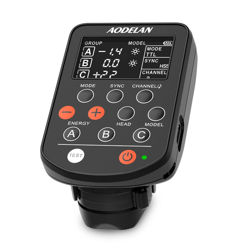 AODELAN TTL Flash Trigger for Nikon Cameras, 1/8000s HSS, Replaces Profoto Air Remote TTL, Compatible for Profoto A1, D2, Pro-10, B10