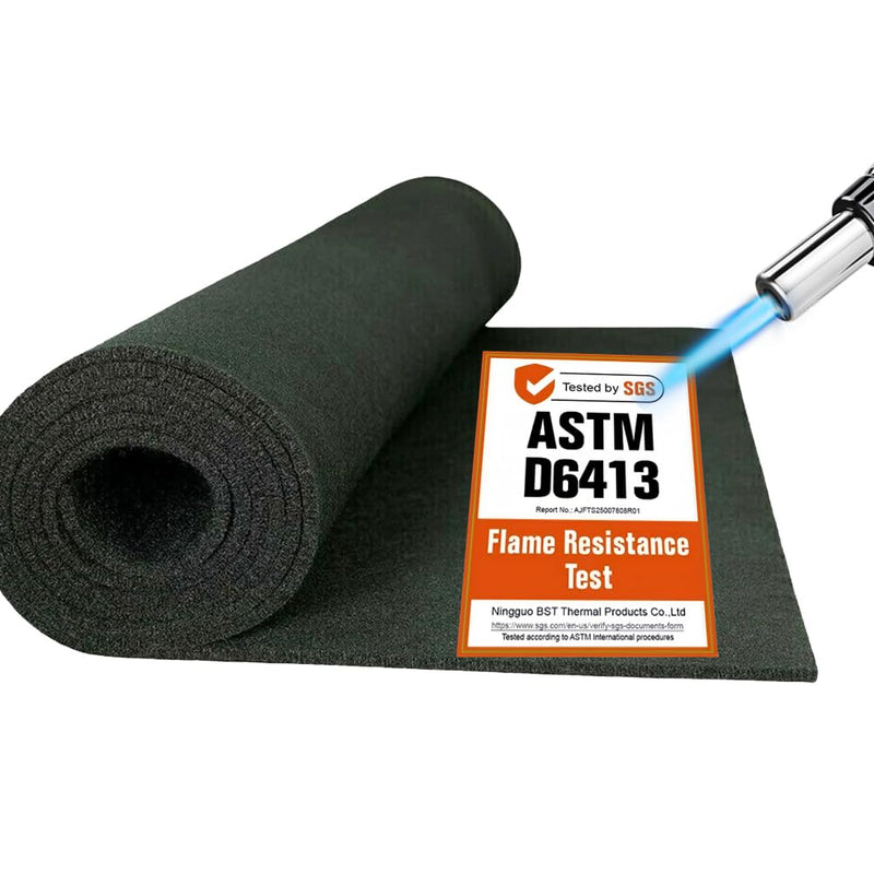 39 x 48 x 1/5 inches Carbon Fiber Welding Blanket Fireproof, Heat Resistant Fabric 3000°F High Temp Insulation Pad, Flame Retardant Protective Mat for Soldering Welding Brazing Plumbing 39 x 48 inches(1m x 1.2m)