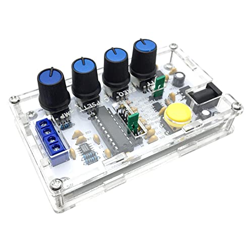 MAX038 Signal Generator, DIY Kit 1Hz-20MHz Function Generator Can Output Triangle Axis, Rectangular Wave, Sine Wave and Forward and Reverse Saw Tooth Shaft