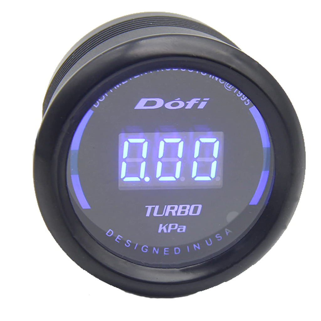 halyouniyp Boost Gauge 2 inch Turbo Pressure Gauge with Blue LED 52mm Boost Pressure GaugeDigital Gauge Boost Gauge