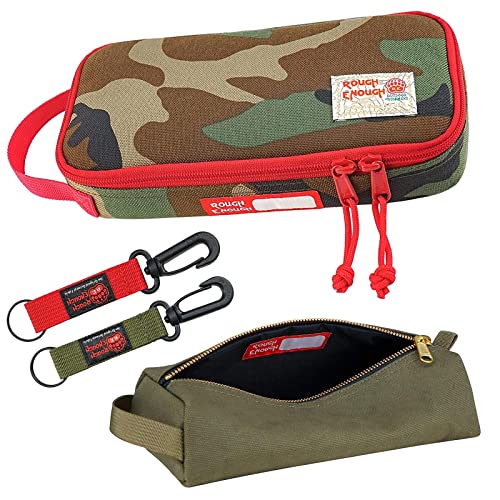 RE ROUGH ENOUGH Tool Pouch and Pencil Case Bundle