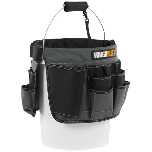 ToughBuilt - 5-Gallon Bucket Organizer, 60-Pocket Tool Organizer, TB-85