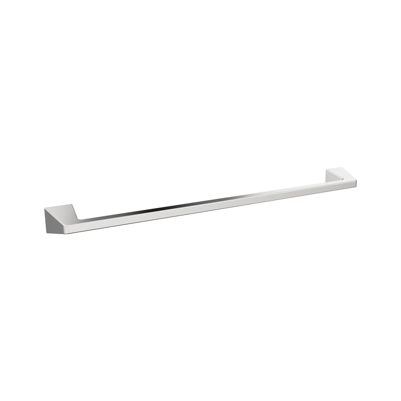 Amerock BH3600426 | Chrome Towel Bar | 24 in (610 mm) Towel Rack | Blackrock | Bathroom Towel Holder | Bathroom Hardware | Bath Accessories | Hand Towel Holder 24 in. Towel Bar 1-Piece