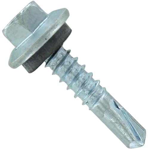 ST Fastening Maxx Steelbinder Metal Roofing Screws #12 x 1 #12 x 1" Standard Galvanized