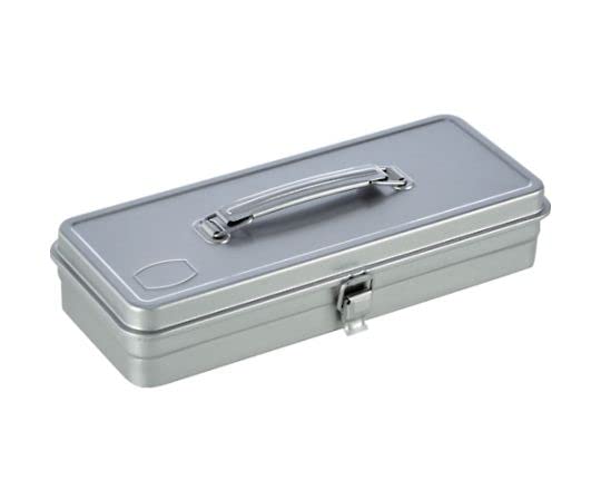 TRUSCO T-32SV Trunk Tool Box, 133.0 x 5.3 x 2.7 inches (333 x 137 x 68.0 mm), Silver S Single Item