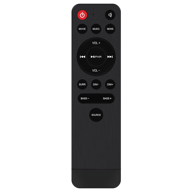 EN214C1H Replacement Remote Control Applicable for Hisense Soundbar HS214 2.1ch Sound Bar System