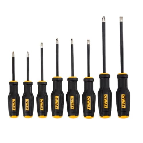 Dewalt Toughseries Screwdriver Set 8Pc