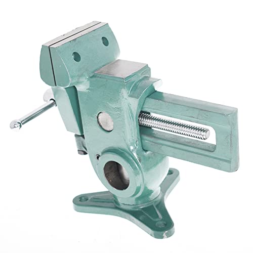 kimllier 3.5 Inch Versatile Vise Parrot Vise 360 Degree Multi-Angle Rotate Fit for Woodworkers and Metal Shops