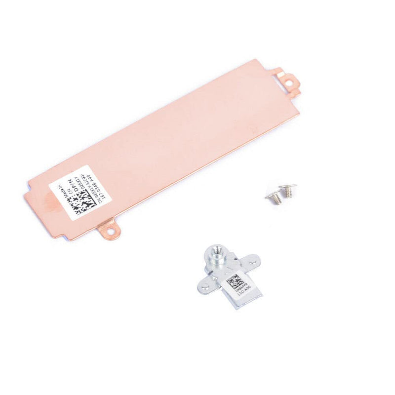 Fleshy Leaf M.2 2280 SSD Heatsink Thermal Shield 26X1Y 026X1Y w/Support Bracket X8MY9 0X8MY9 Replacement for Dell G15 5510 5511 5515 5525 Gaming Laptop