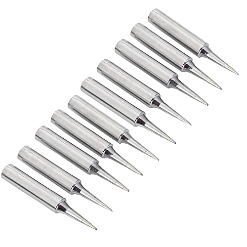 900M-T-I Soldering Tip Set for 900M Soldering Station Tool Pack of 10 | Replacement soldering tips series 900M-T 900M-T-I