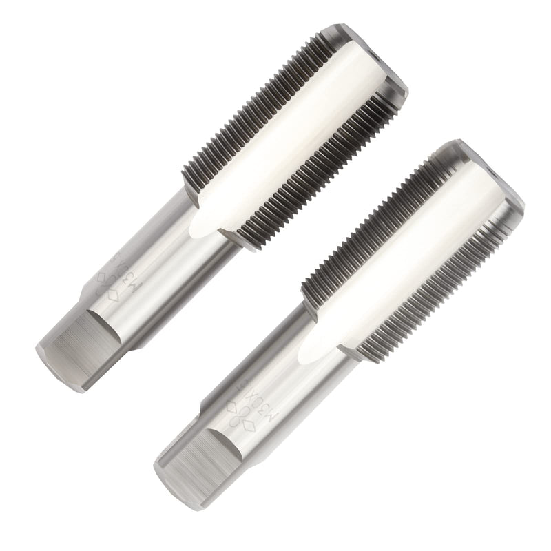 M30 X 1.5 Metric Hand Tap, Right Hand M30 X 1.5mm Threading Hand Tap 1Pair M30x1.5