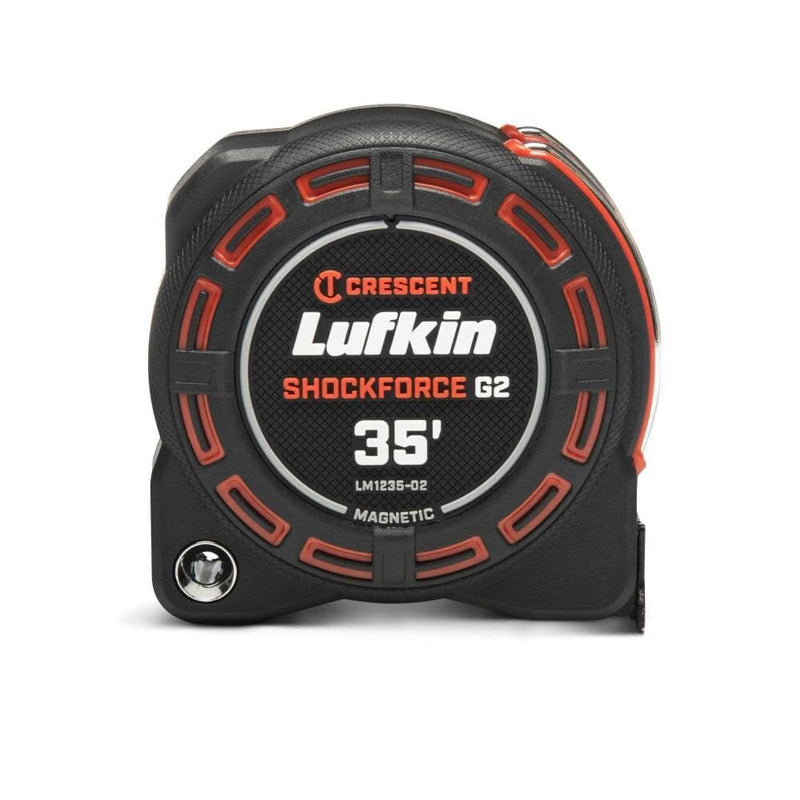 Lufkin Shockforce G2 35-ft Magnetic Tape Measure- LM1235-02 35'