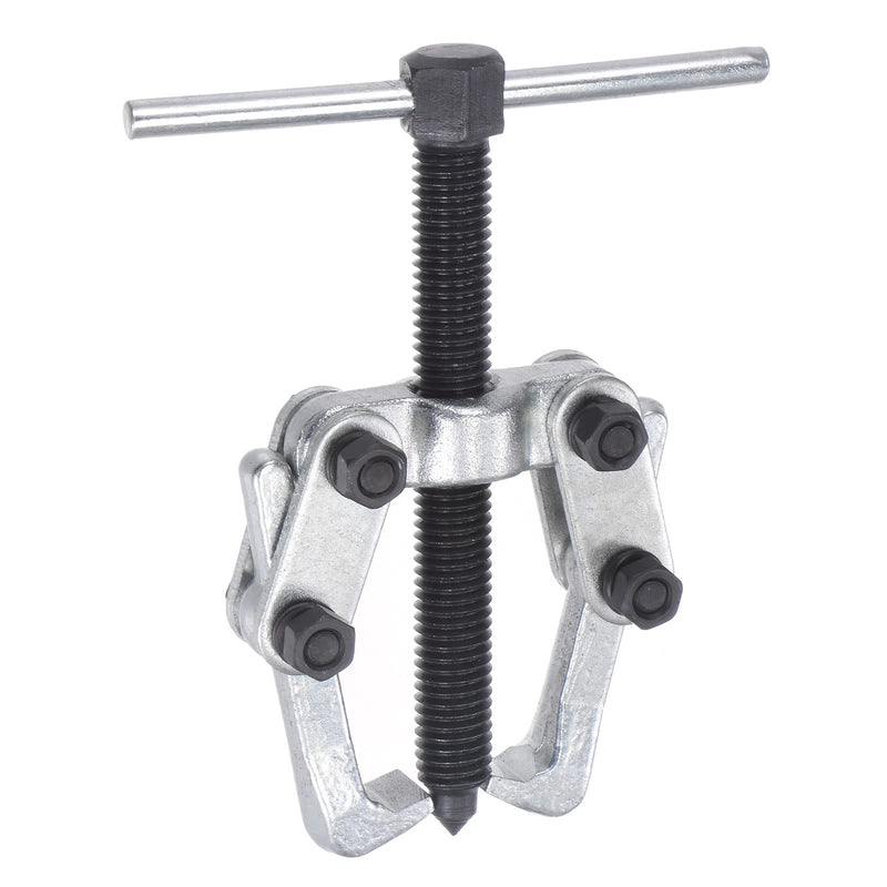 uxcell 2.36" 2-Jaw Gear Puller for Bearings, Pulleys Remove, High Carbon Steel Separate Lifting Device 10mm - 40mm