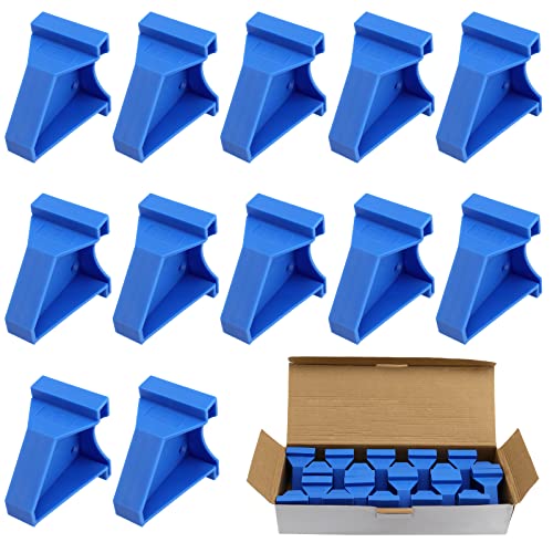 40 Pack 1/4 and 1/2 Inch Flooring Spacers, Flooring Installation Expansion Trim Spacers Triangle Laminate Wood Flooring Tools for Laminate, Vinyl Plank, Tiles, Hardwood, Floating Flooring, Blue