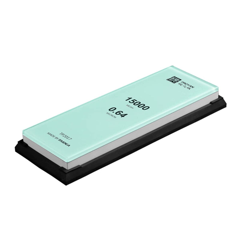 Premium Glass Sharpening Stone, Professional Whetstone, Glass Stone 15,000 Grit, SET-E