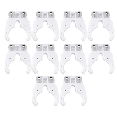 10PCS/Lot HSK 63F Tool Holder Clamp ABS Flame Proof Rubber Claw for CNC Machine 10