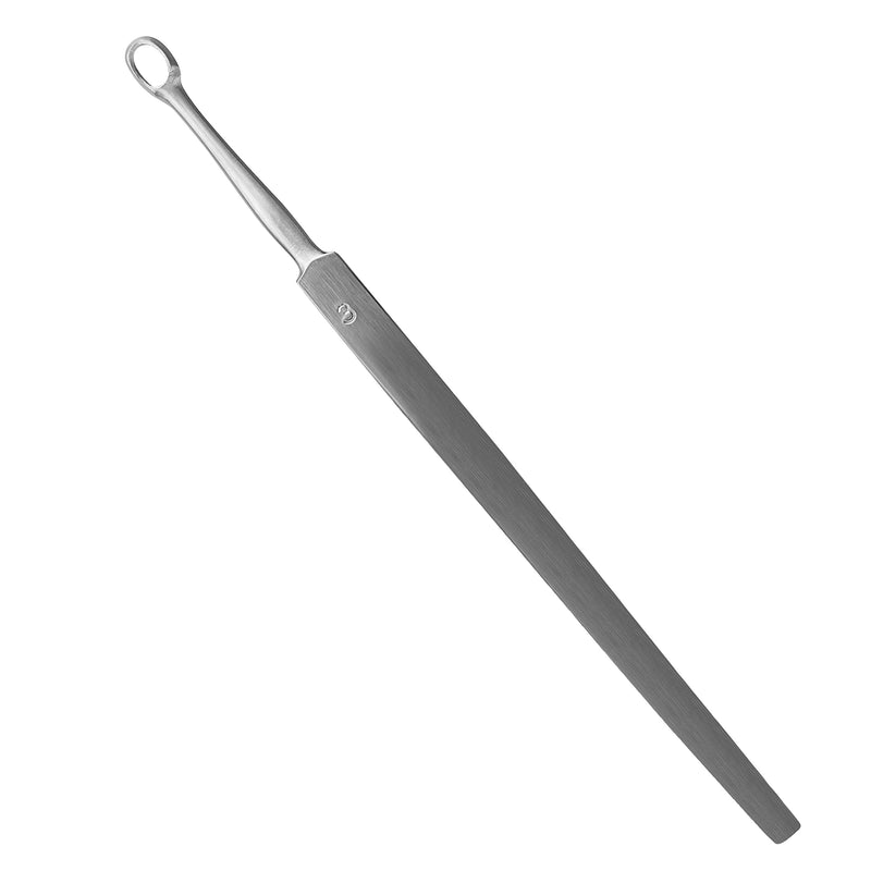 Fox Dermal Curette 3 mm Round Dermatology Scrape Instruments Stainless Steel