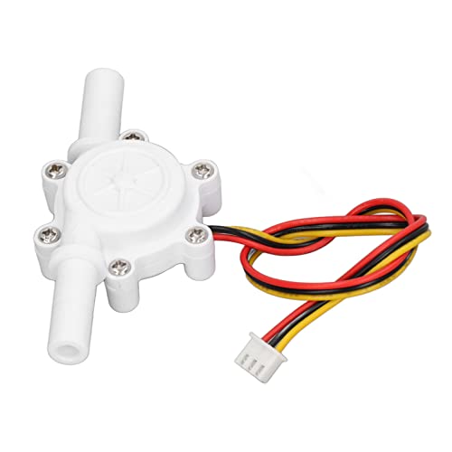 Hall Water Flow Sensor G3/8" 3.5-24V 0.3-10L/min Flow Meter with Switching Function for Water Flow System 25cm Cable
