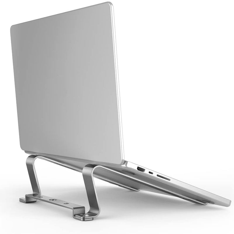 Laptop Stand for MacBook Aluminum Cooling Ergonomic Computer Riser Holder BSL901G Grey - BSL901G